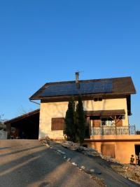 Installation photovoltaiques d'une puissance de 9 Kwc à PARVES ET NATTAGES 01300